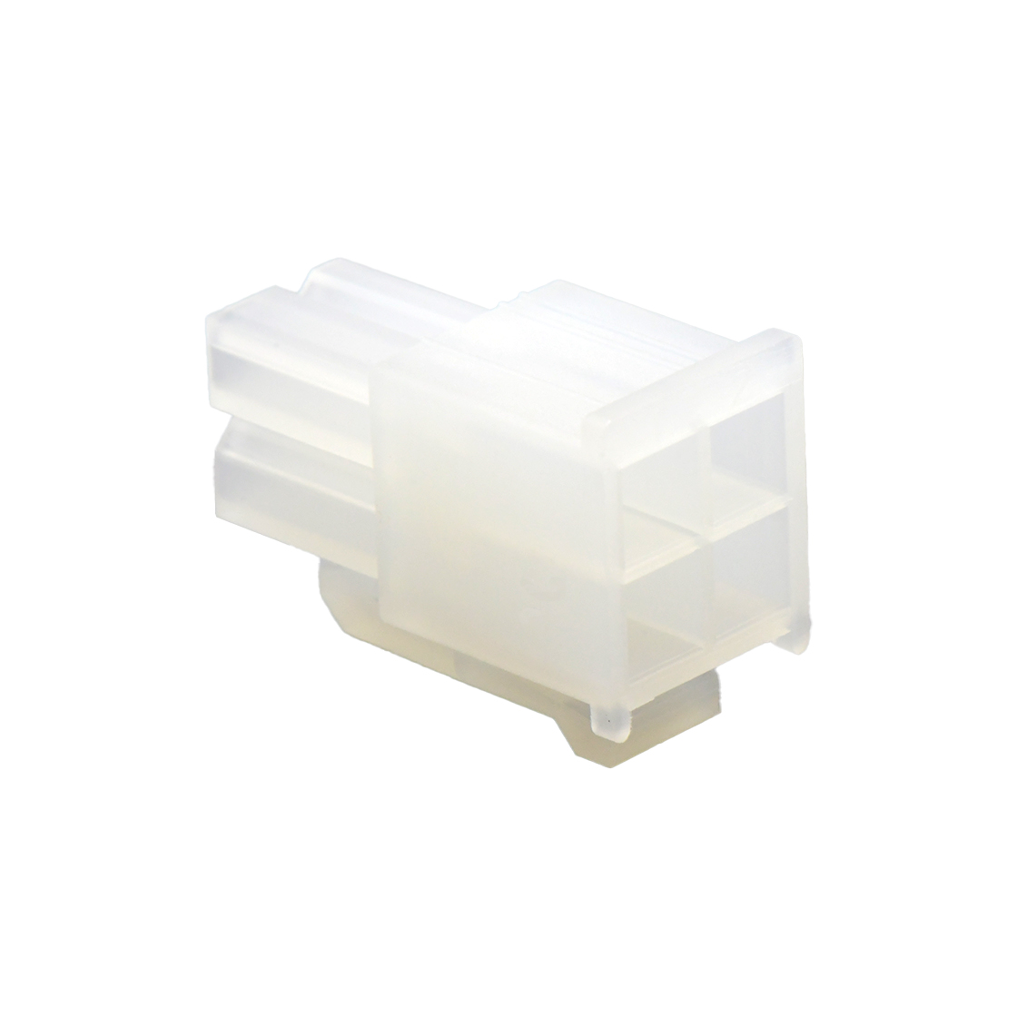 Pitch 4.2mm Male 双排 Housing 2X2Pin 本色